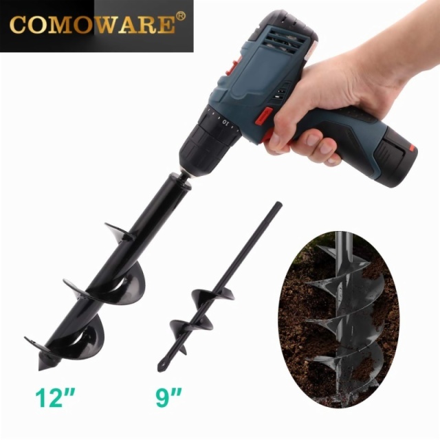 Garden Auger Spiral Drill Bit Set